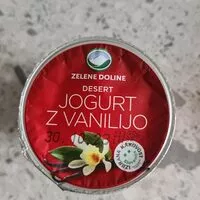 Mängden socker i Jogurt z vanilijo