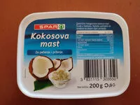 Mängden socker i kokosova mast