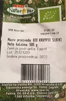 Mängden socker i bio krumpir slatki