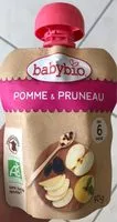 Mängden socker i Compote pomme pruneau