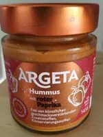 Mängden socker i Hummus roter Paprika