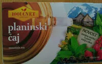 Mängden socker i PLANINSKI ČAJ