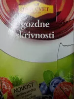 Mängden socker i gozdne skrivnosti