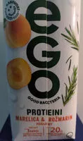 Mängden socker i ego proteins apricot & rosemary