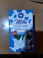 Mängden socker i Mila trajno mleko