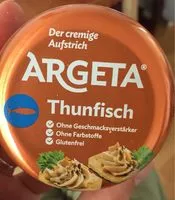 Mängden socker i Argeta, Thunfisch