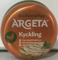 Mängden socker i Bredbart pålägg Kyckling