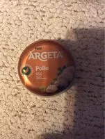 Mängden socker i Pate Argeta Spread Chicken 95G 1 / 12