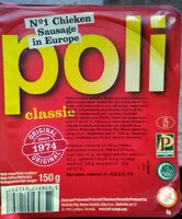 Mängden socker i Poli classic