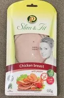 Mängden socker i Chicken breast with pepper