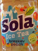 Mängden socker i Sola Ice Tea breskev peach