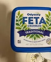 Mängden socker i Odyssey  Feta Cheese