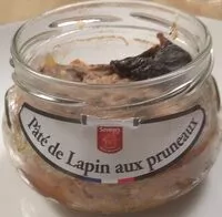 Mängden socker i Paté de lapin aux pruneaux