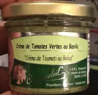 Mängden socker i Crème de tomates vertes au basilic