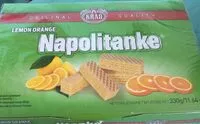 Mängden socker i Napolitanke Waffeln, Lemon Orange
