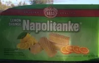 Mängden socker i Napolitanke