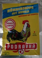 Mängden socker i Podravka Chicken Noodle Soup
