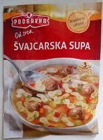 Mängden socker i Podravka