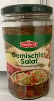 Mängden socker i Gemischter Salat