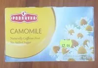 Mängden socker i Camomile Tea