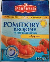 Mängden socker i Pomidory krojone w soku pomidorowym - klasyczne