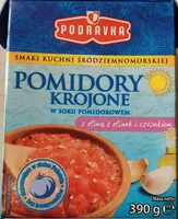 Mängden socker i Pomidory Krojone w soku pomidorowym z oliwą z oliwek i czosnkiem
