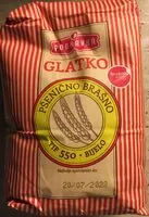 Mängden socker i Glatko Pšenično Brašno Tip 550 Bijelo