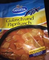 Mängden socker i Gulasch et Paprikasch