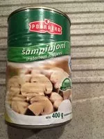 Mängden socker i Champignons