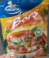 Mängden socker i Vegeta Borș cu legume