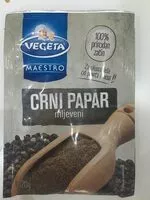 Mängden socker i Crni papar