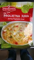 Mängden socker i Zuppa primavera