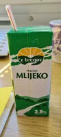Mängden socker i Trajno mlijeko 2,8 %