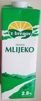 Mängden socker i Mlijeko