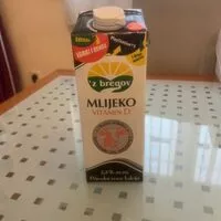 Mängden socker i Mleko vitamin D