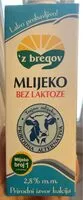 Mängden socker i Mlijeko bez laktoze