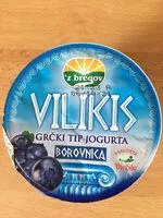 Mängden socker i Vilikis grčki tip jogurta datulja-med