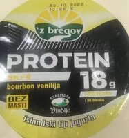 Mängden socker i Skyr protein bourbon vanilija