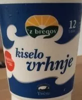 Mängden socker i Kiselo vrhnje