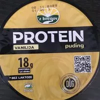 Mängden socker i protein puding vanilija