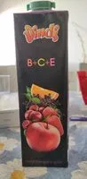 Mängden socker i B+C+E osvježavajuće piče
