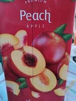 Mängden socker i Peach apple