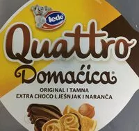 Mängden socker i Quattro Domaćica