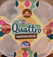 Mängden socker i quattro nostalgija