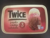 Mängden socker i twice jagoda vanilija čokolada