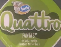 Mängden socker i quattro fantasy