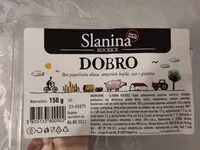 Mängden socker i slanina kockice