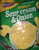 Mängden socker i Sour cream & onion chiips