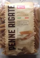 Mängden socker i Penne rigate