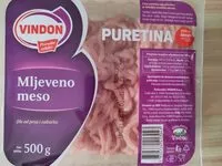 Mängden socker i puretina